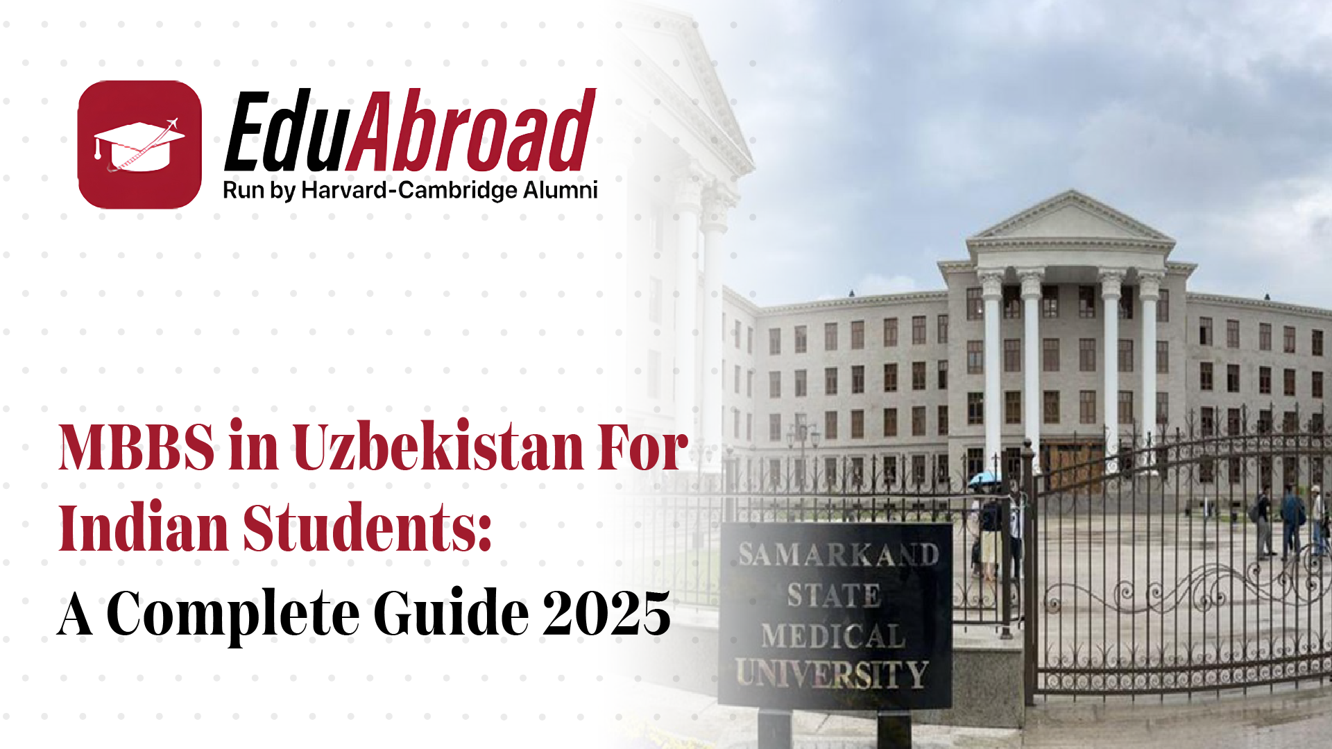 MBBS in Uzbekistan for Indian Students: A Complete Guide (2025) MBBS in Uzbekistan for Indian Students: A Complete Guide (2025)