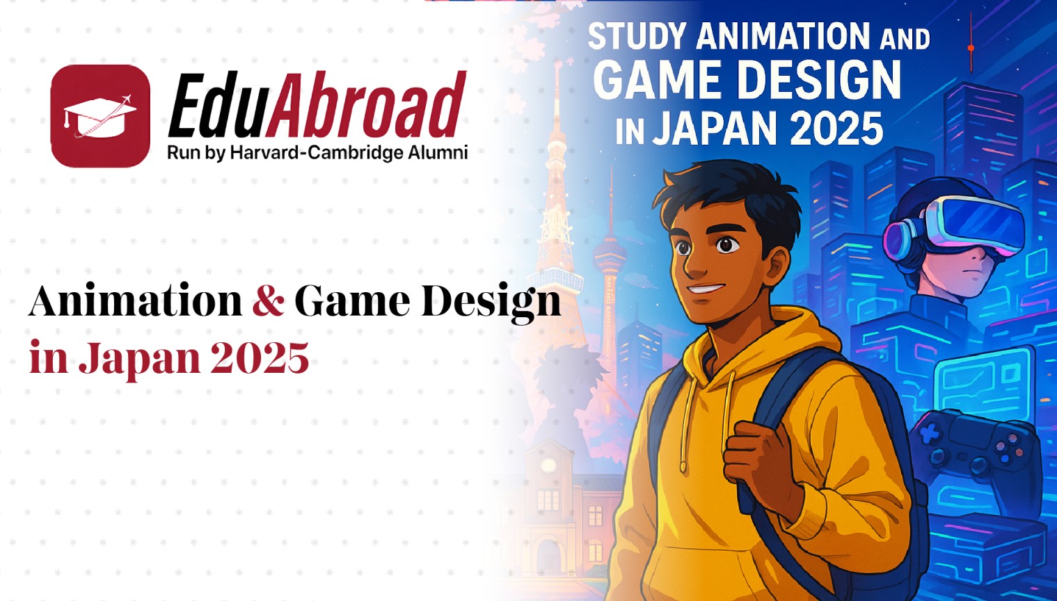 Study Animation and Game Design in Japan in 2025: Everything Guide