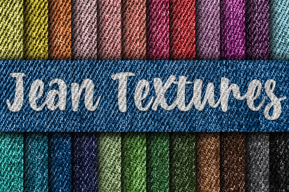 Bold & Easy Jean Textures Digital Paper Coloring Pages