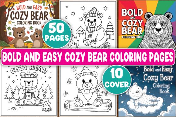 Cozy Bear Coloring Pages Collection