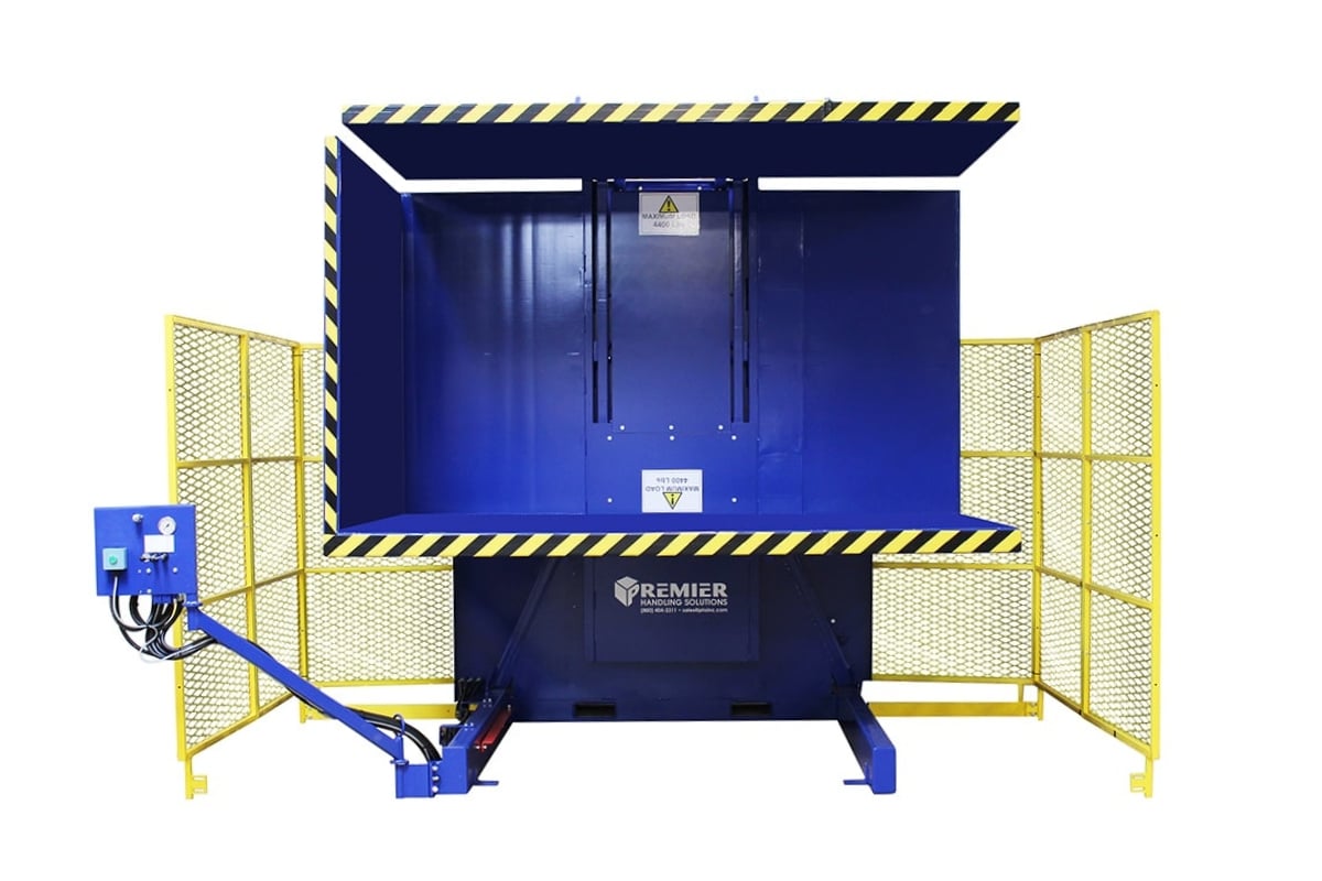 pallet turning machine