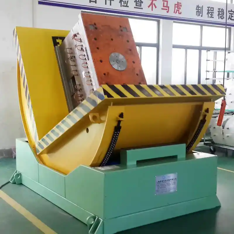 mold upender relocation, manufacturing efficiency, equipment planning