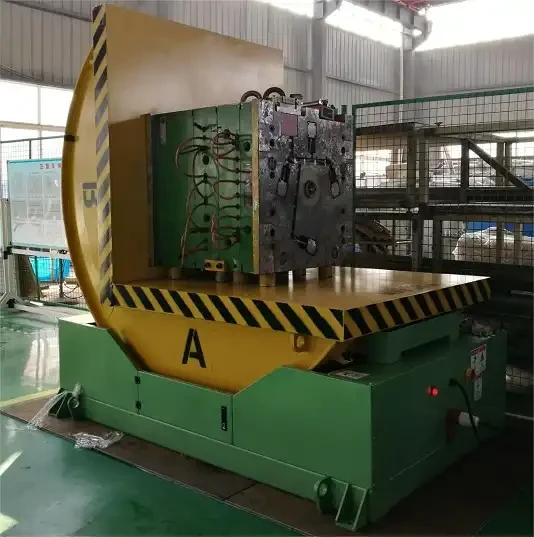 mold upender testing, load testing safety, emergency stop verification