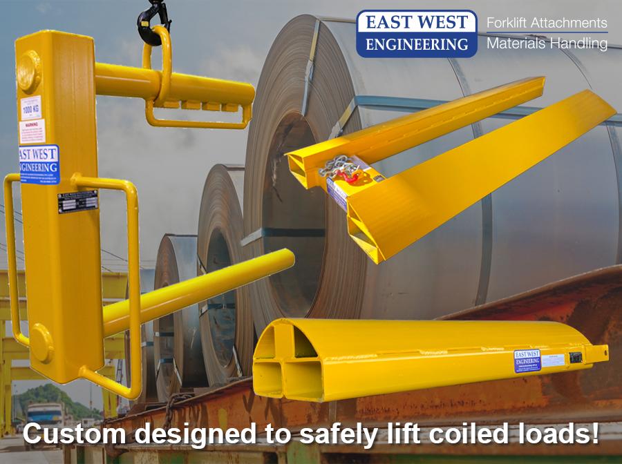 forklift safety, coil handling, lifting procedures