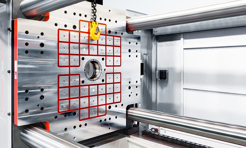 mold upender, mold changeover, injection molding