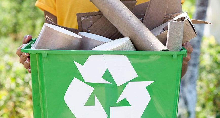 eco-friendly packaging, reduce plastic, recycling solutions