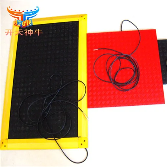 emergency stop buttons, safety mats, load sensors