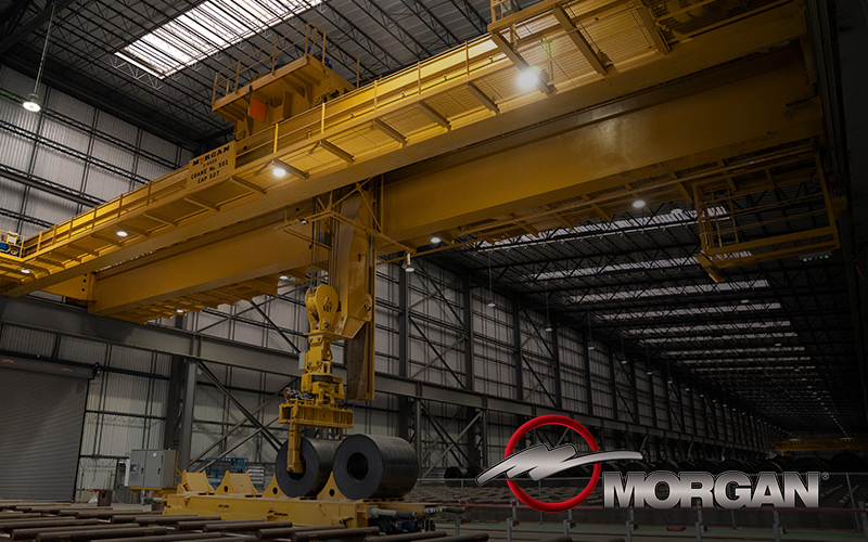 large-diameter coils, shipyard handling, material integrity