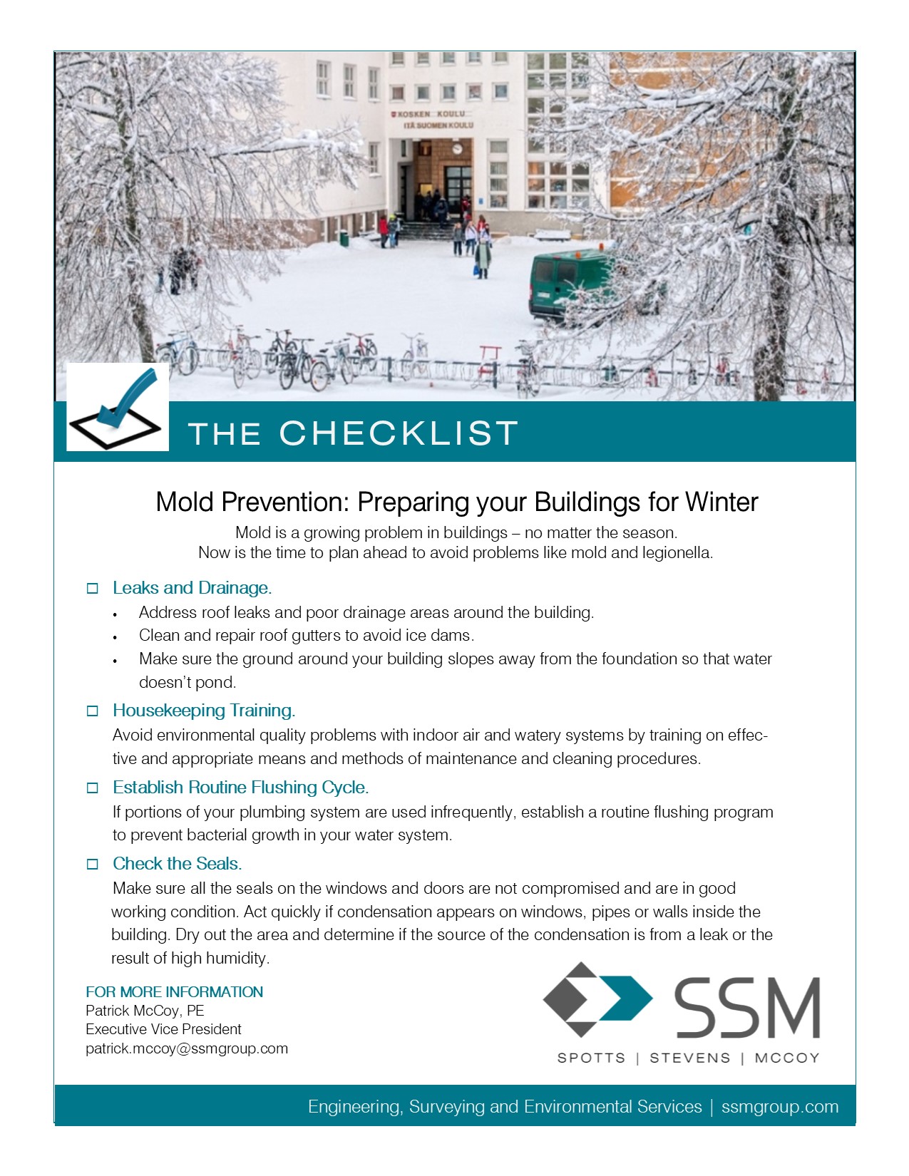 winter maintenance mold prevention