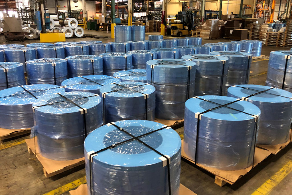 weatherproof wrapping, steel coil protection, corrosion prevention