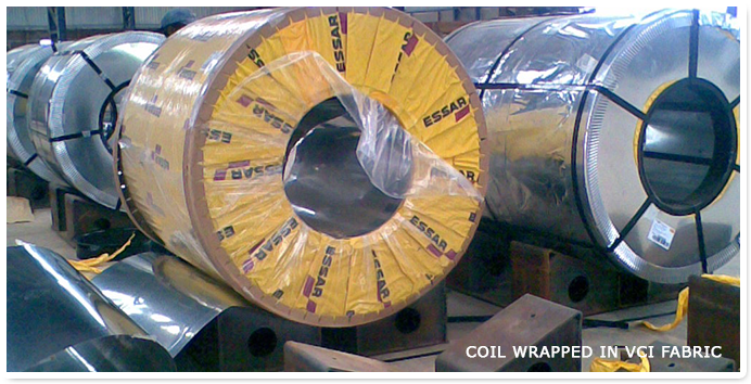 anti-static wrapping, textile coils, VCI packaging