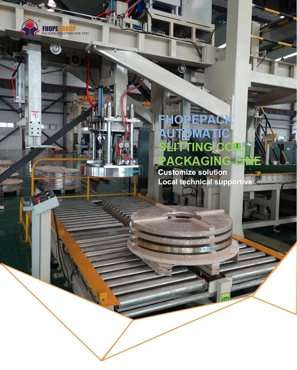 custom packaging machines, coil packing solutions, industrial automation