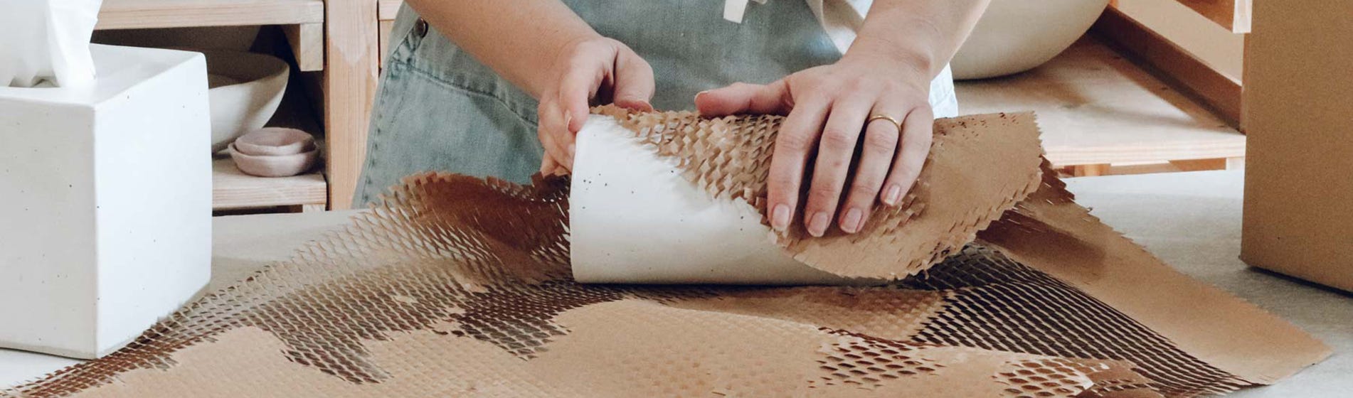 sustainable packaging materials, eco-friendly protection, steel wire packaging