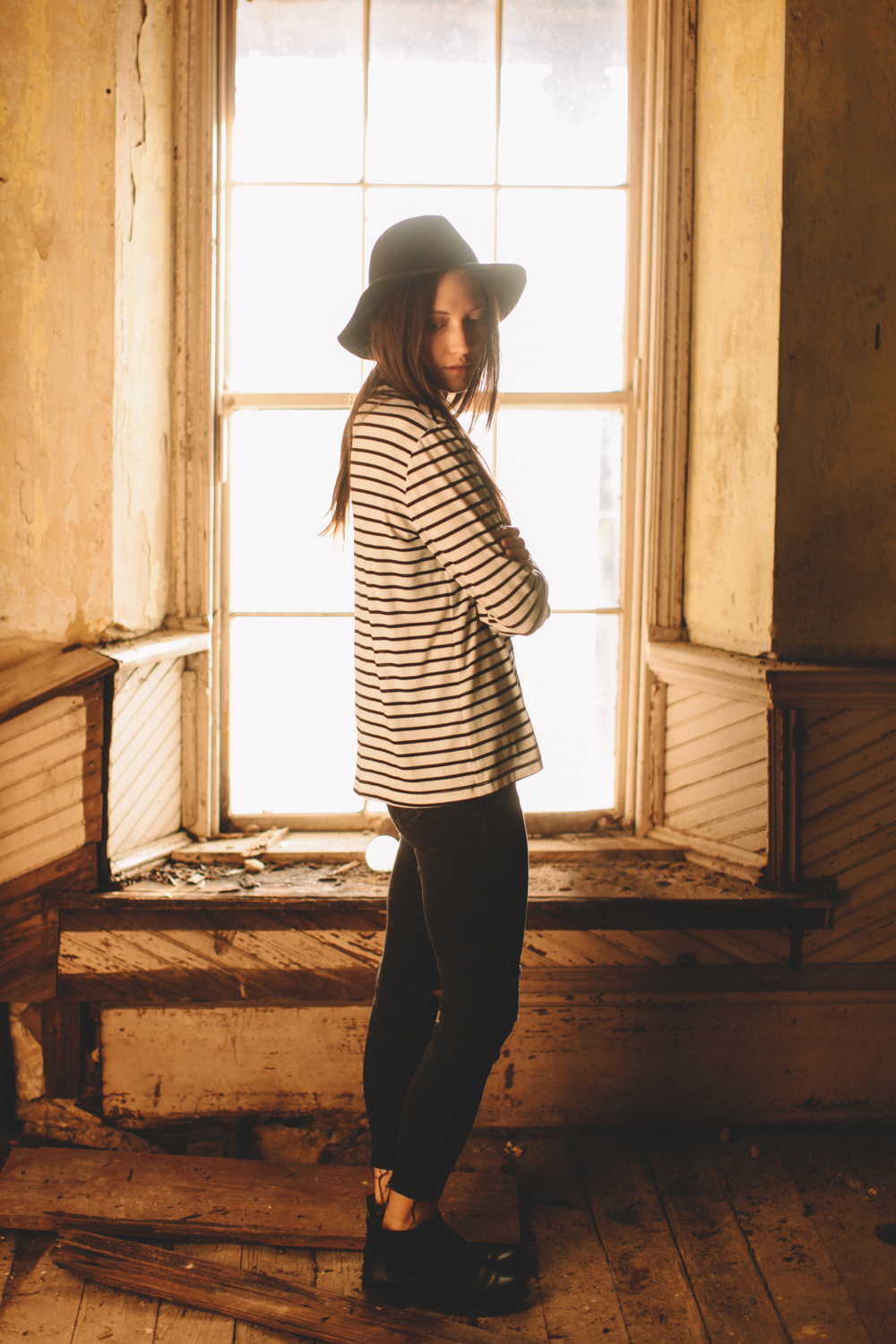  The Heidi Merrick Drake Tee // Wearing a size small
