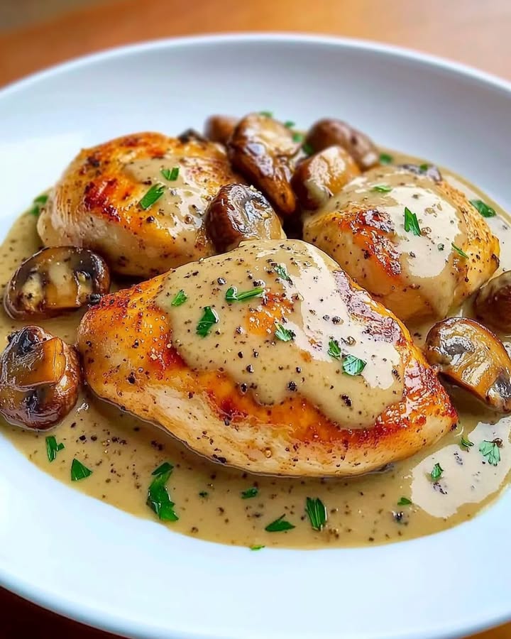 Poulet Moutarde Crémeux