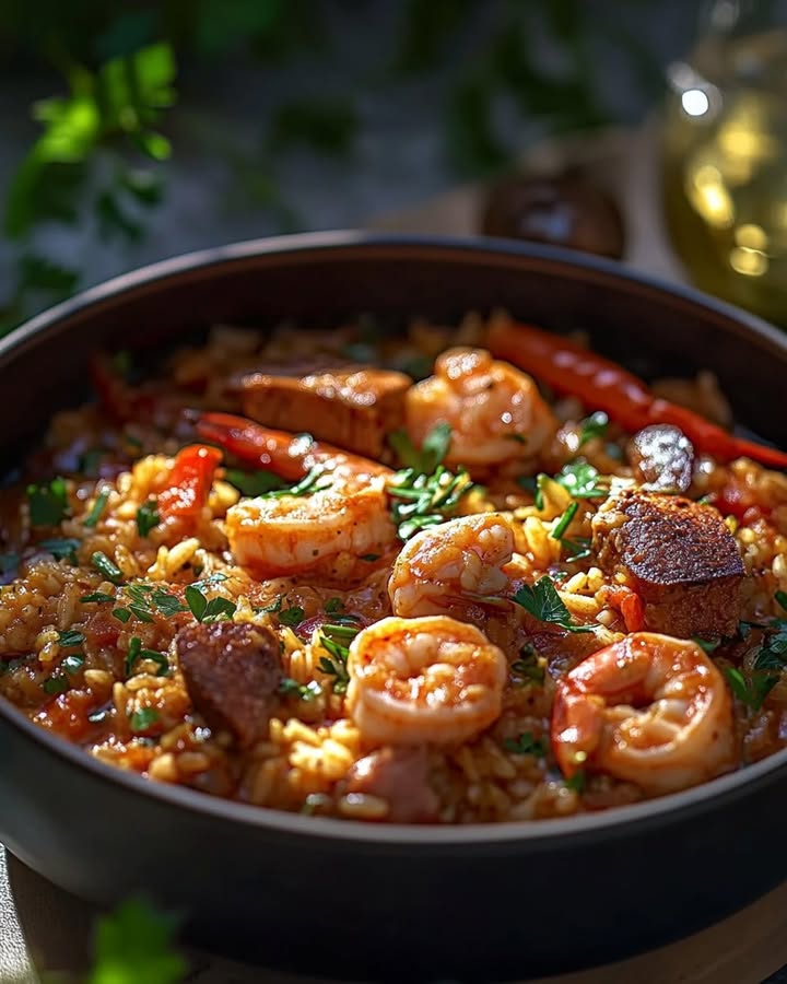 Jambalaya Épicée Savoureuse