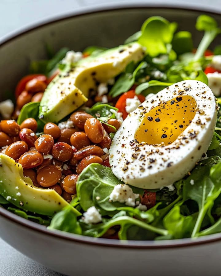 Salade Lentilles Avocat