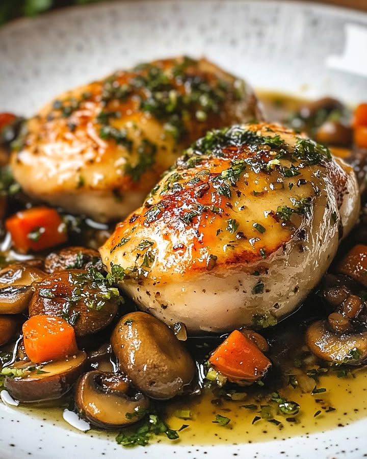Poulet Chasseur Savoureux