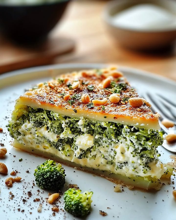 Gâteau Brocoli Roquefort