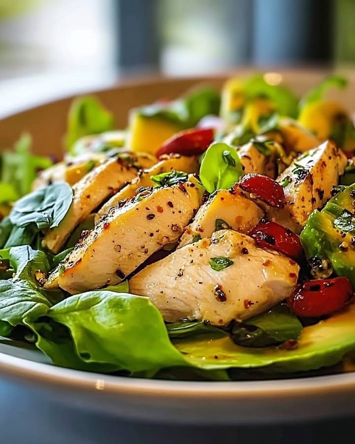 Salade Avocat Poulet