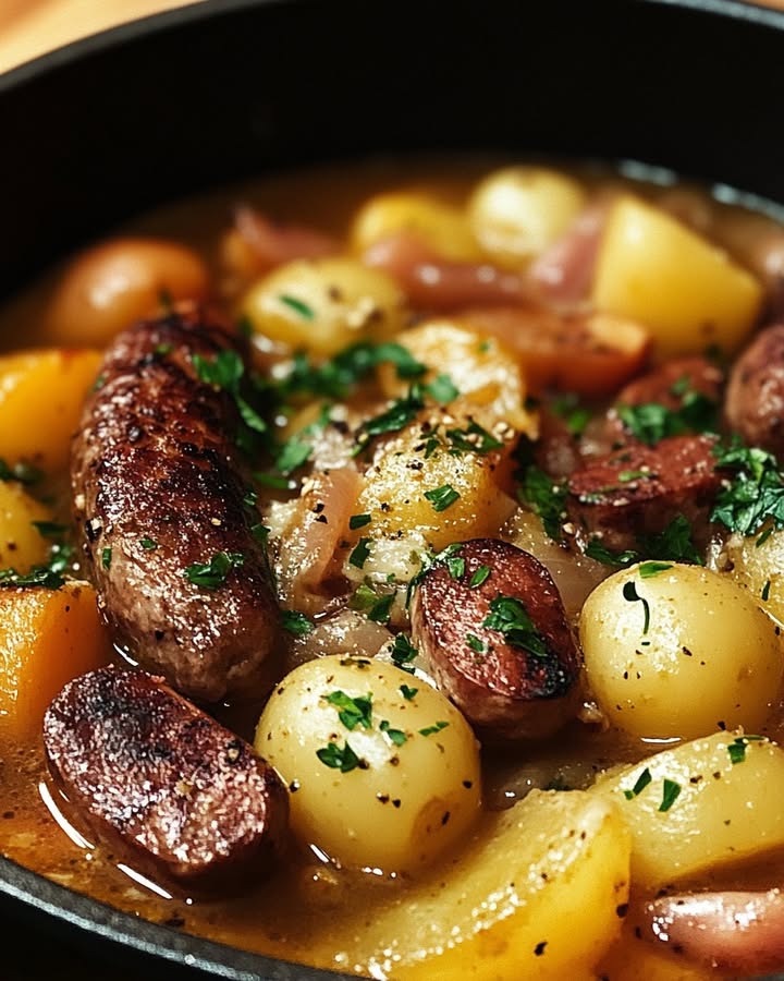 Mercredi : Coddle Dublinien Réconfortant