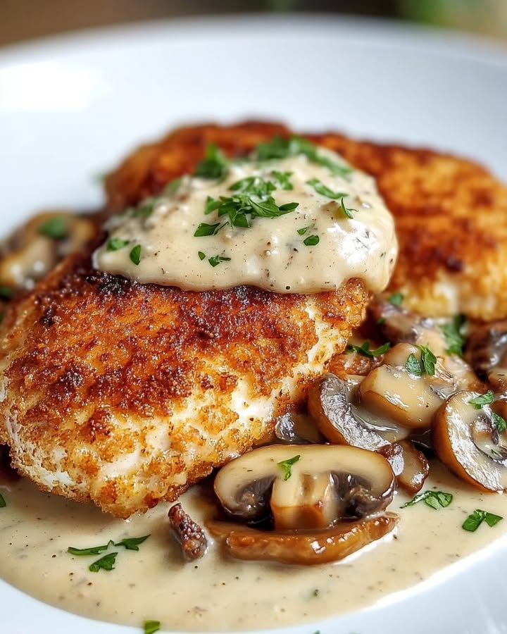 Poulet Croustillant Parmesan
