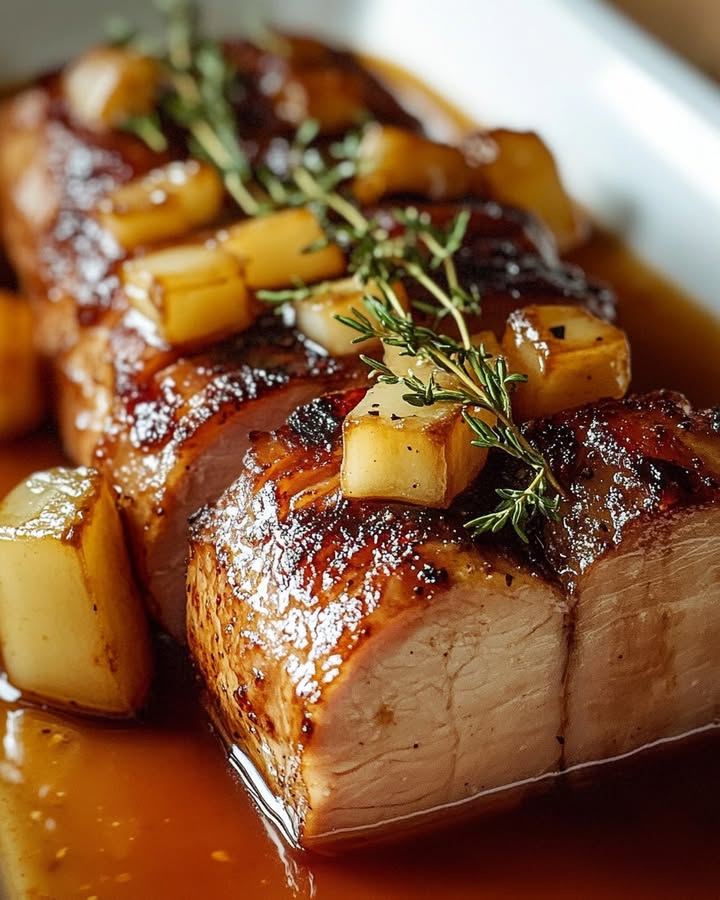 Porc Cidre Rôti