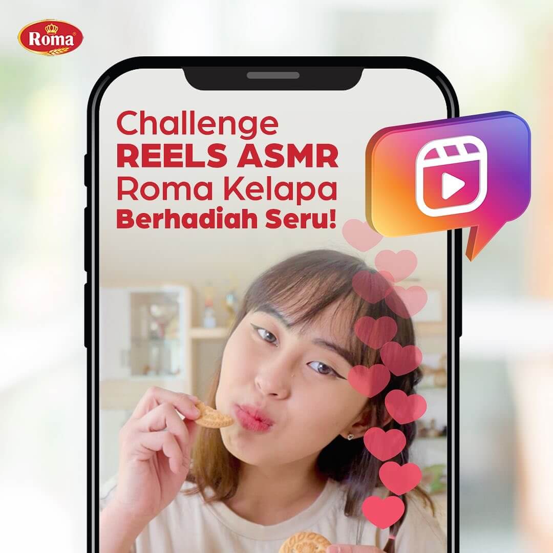 Challenge Reels ASRM Roma Kelapa Berhadiah Seru