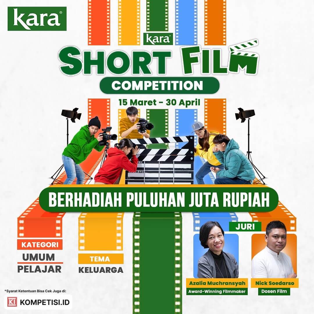 Kara Short Film Competition Berhadiah Puluhan Juta Rupiah 