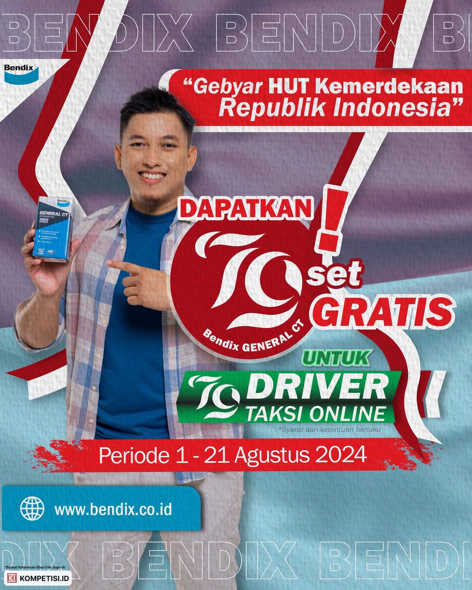 Gebyar HUT Kemerdekaan Republik Indonesia dari Bendix