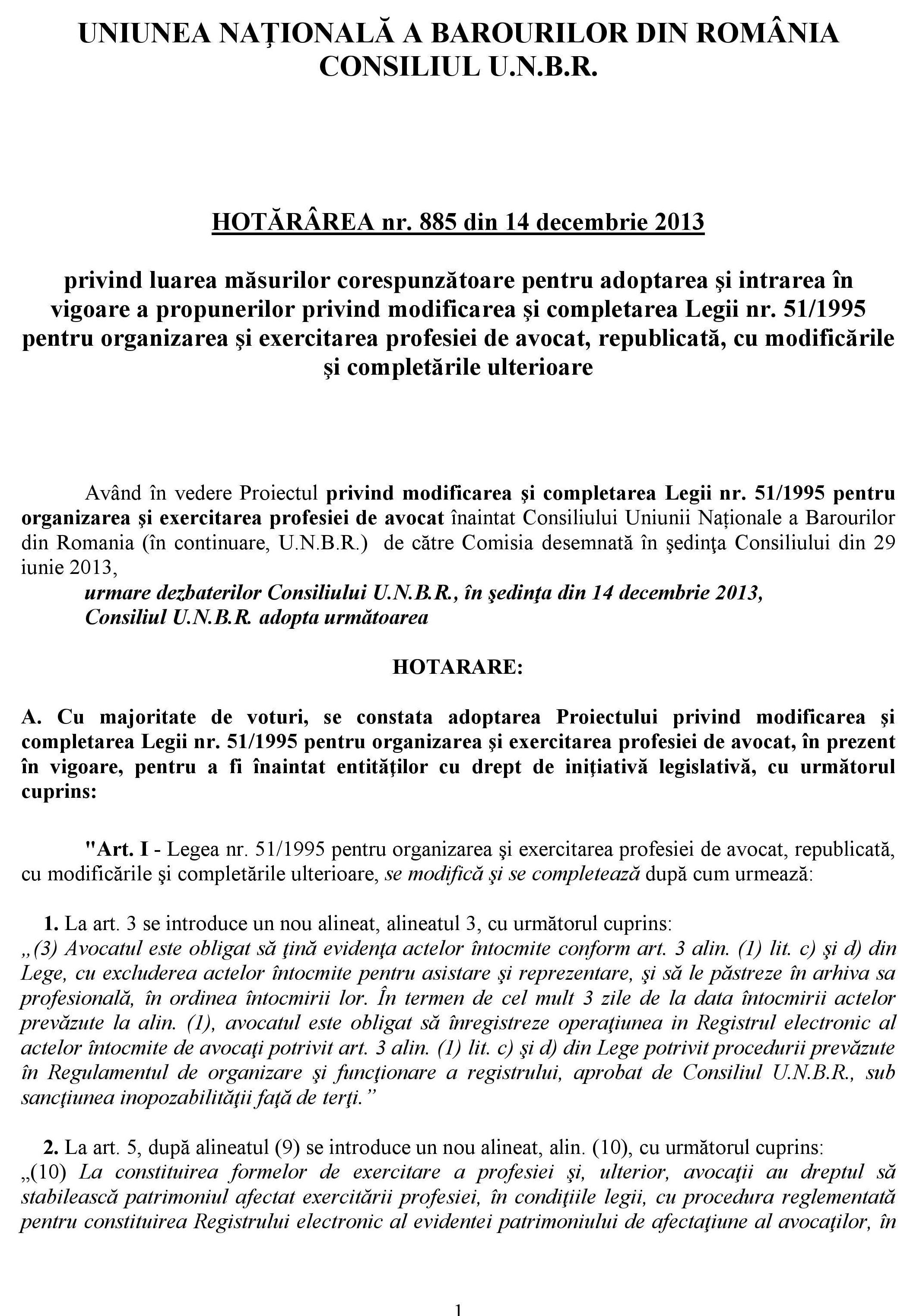Hotararea_885-2013_Consiliul_UNBR_Proiect_Modificare_Legea_51_200114-EMAIL-page-001