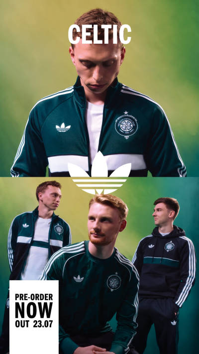 adidas Celtic 2025/26 Black and White Training Top – Official