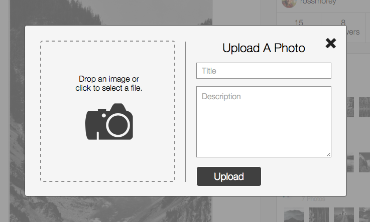 Upload Form alt text