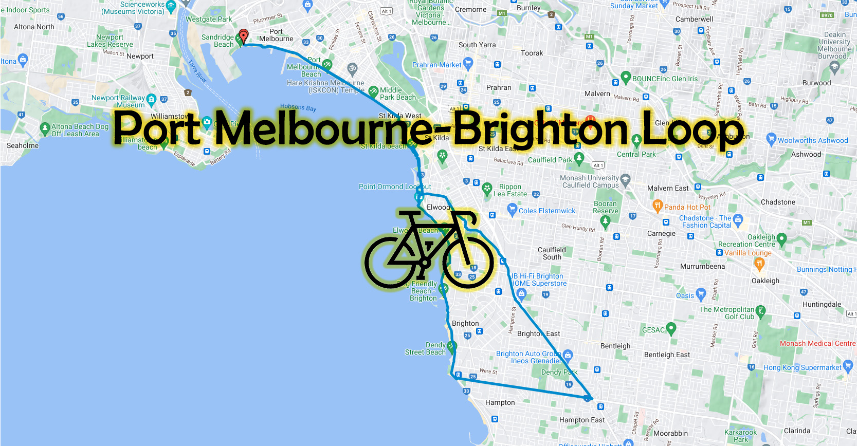 Port Melbourne Brighton Loop