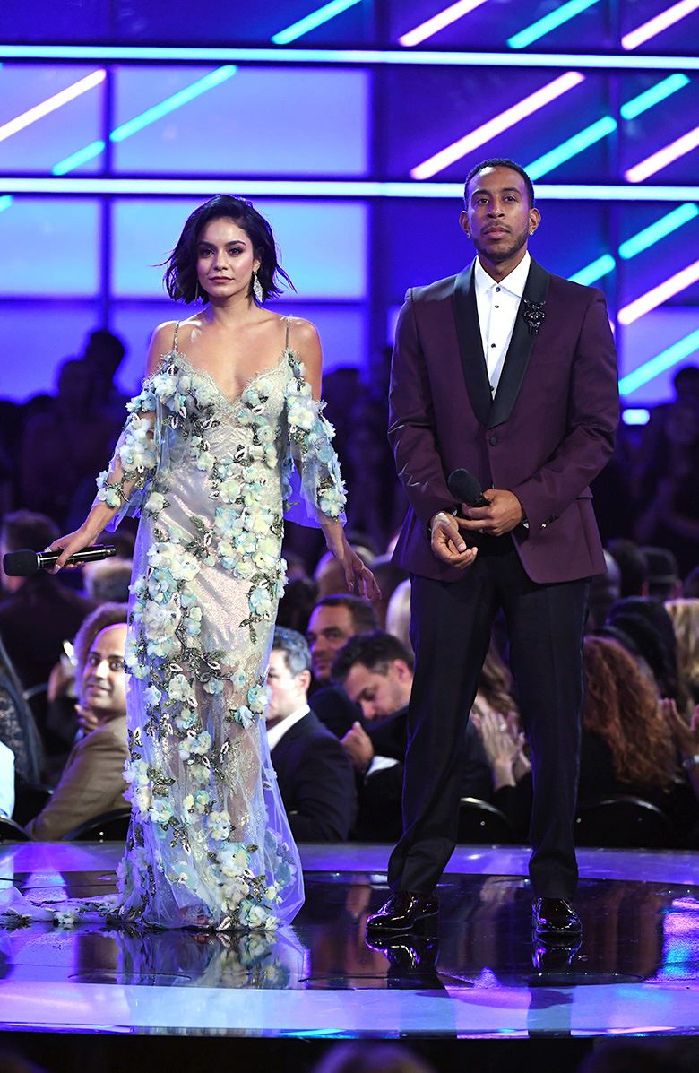 Ванесса Хадженс, Лудакрис (Ludacris) на церемонии вручения музыкальной награды Billboard Music Awards в Ти-Мобайл Арене, Лас-Вегас, 21 мая 2017 г.