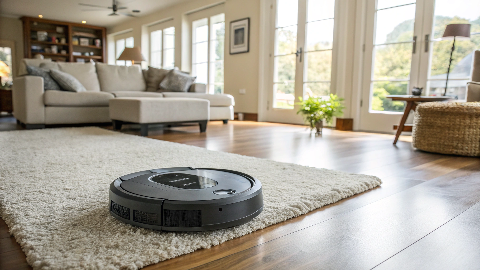 Smart Robotic Vacuum in Action