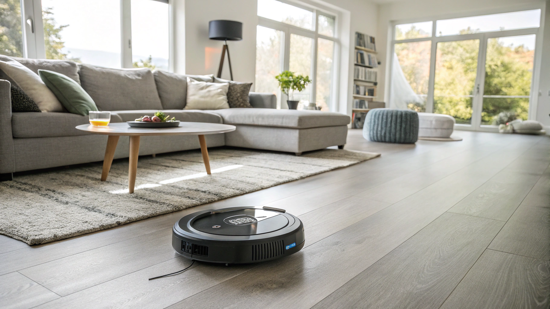 Robot Vacuum with Mapping and Navigation Capability in a Home Environment