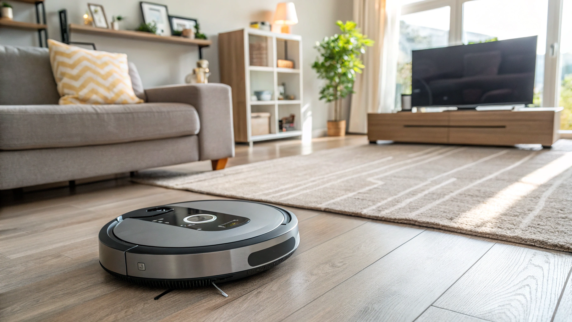 AI-driven Robotic Vacuum with Smart Navigation