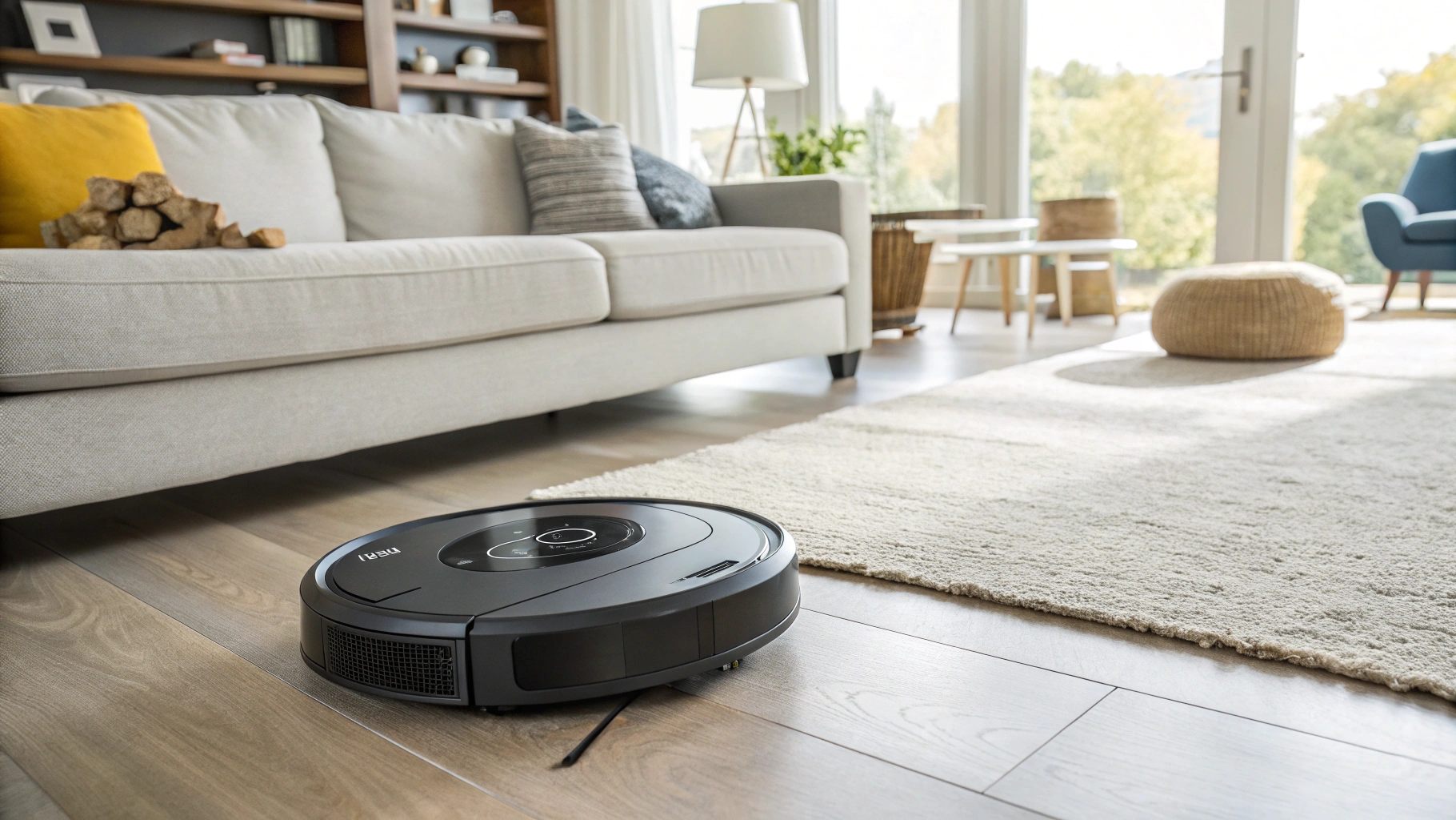 Autonomous Robotic Vacuum Cleaner in Action