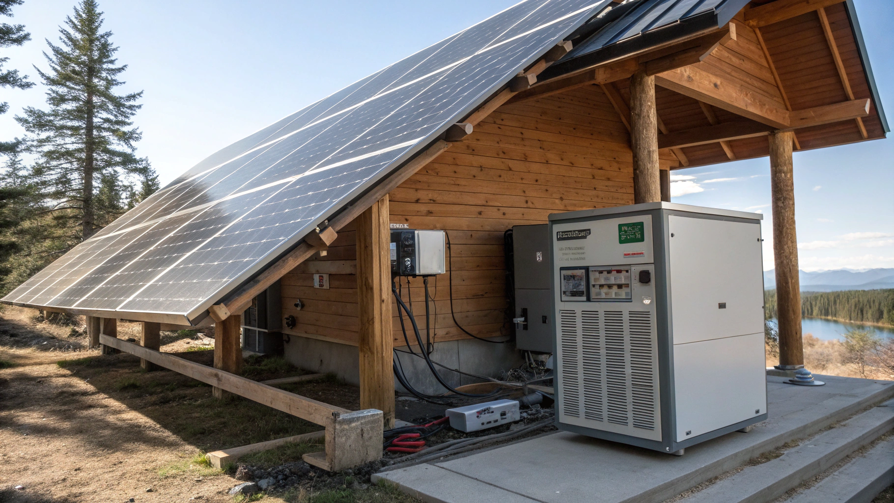 Off-Grid Solar Inverter Functionality and Energy Management