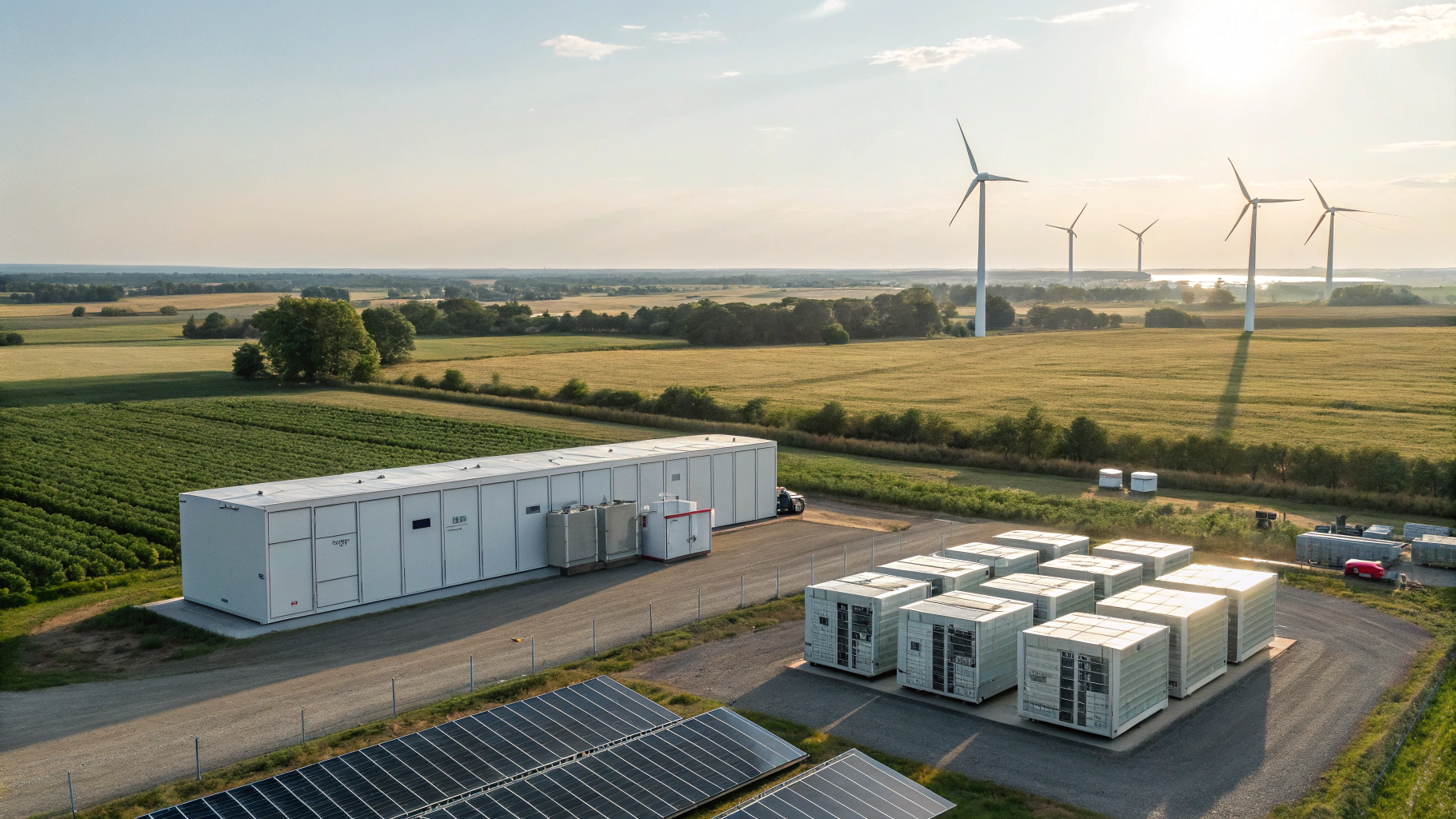 Battery Energy Storage System in Operation
