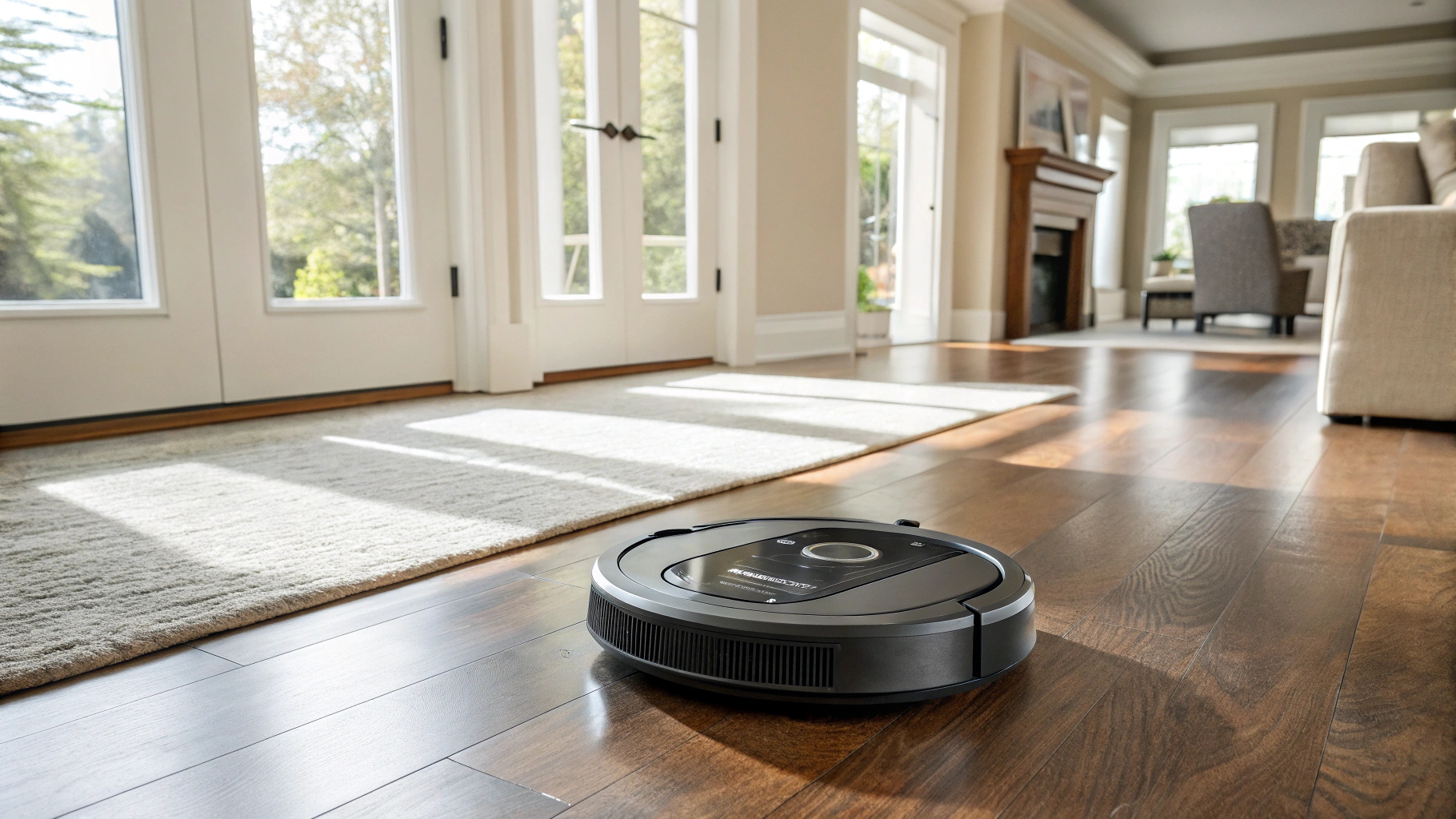 Robot Vacuum Cleaning Large Home