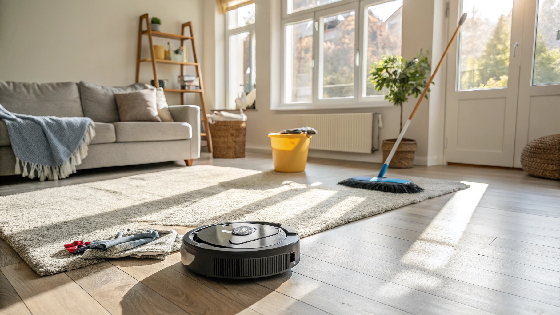 Integrating Robot Vacuum into Hybrid Cleaning Routine
