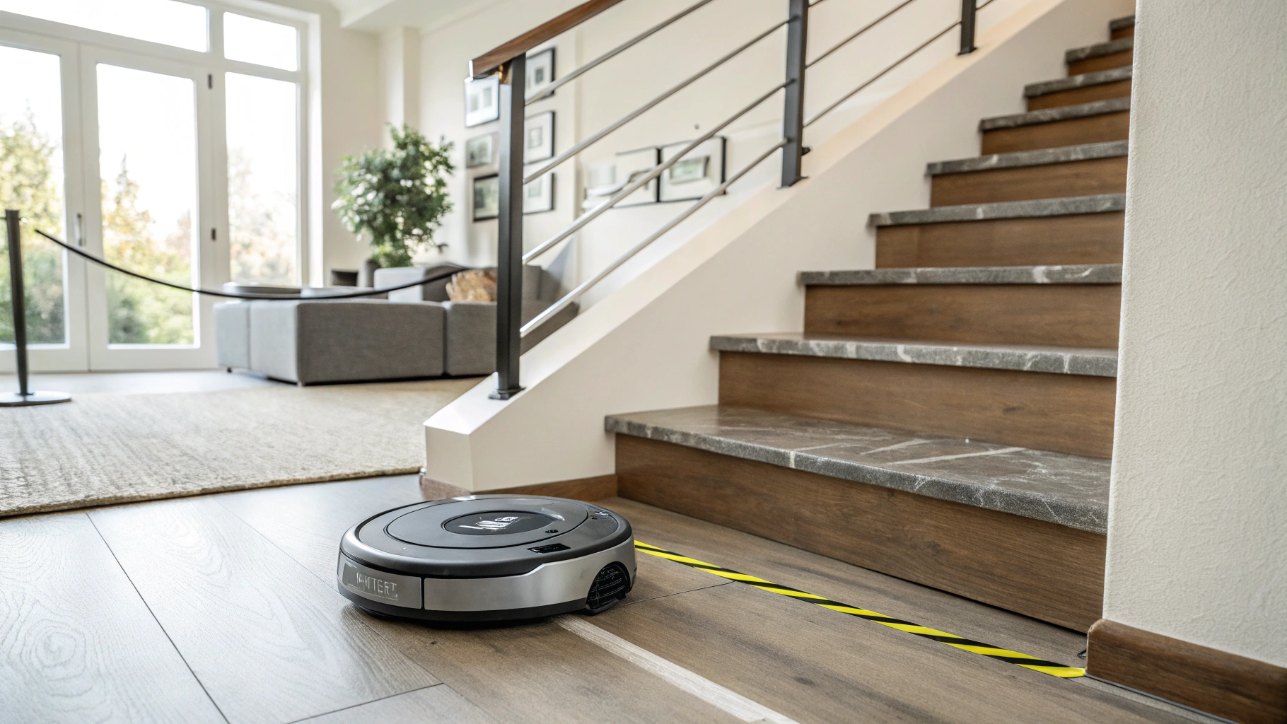Robotic Vacuum Cleaner Navigating Safely in a Multi-Level Home