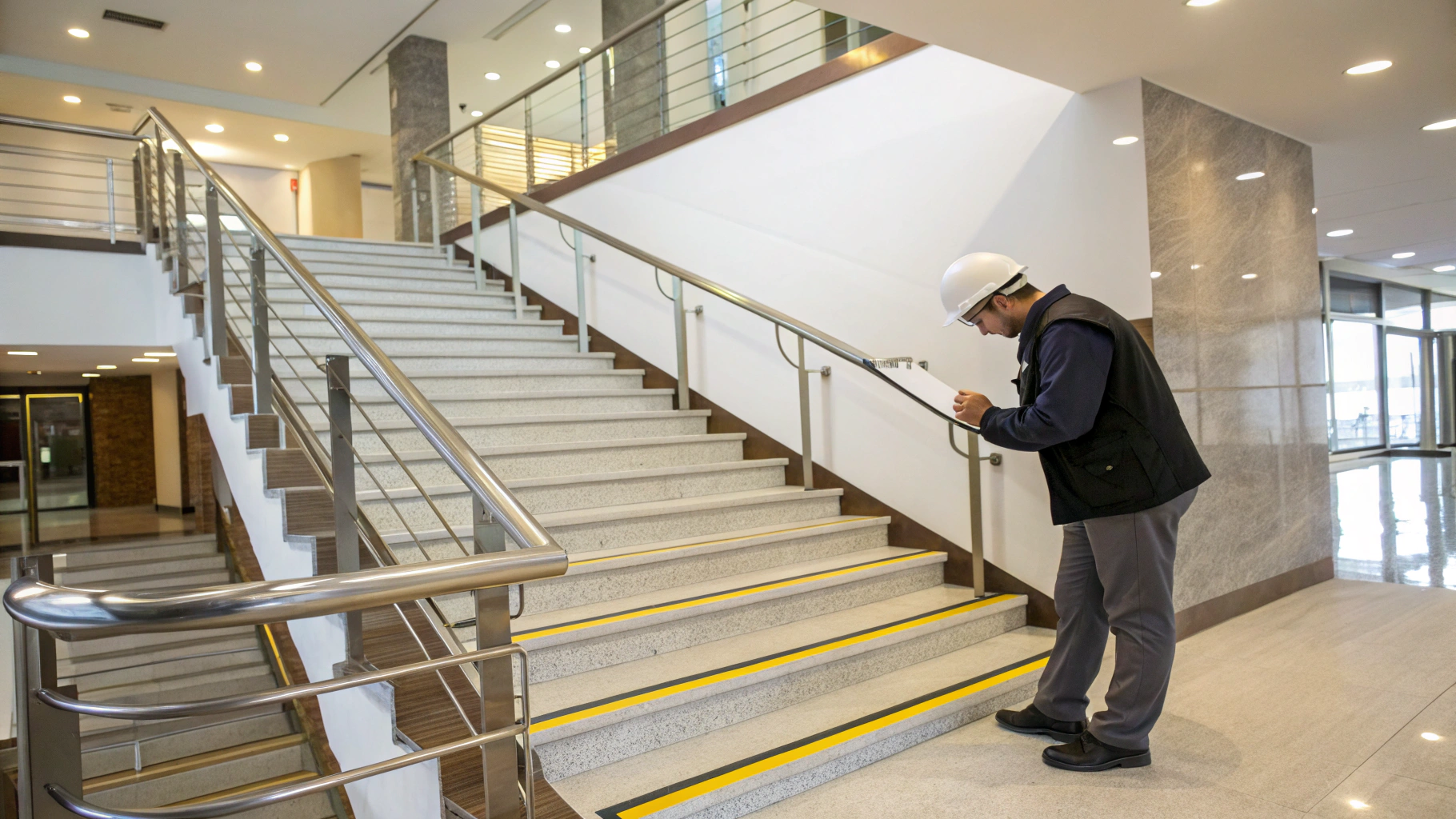 Stair Safety and Maintenance in Commercial Buildings