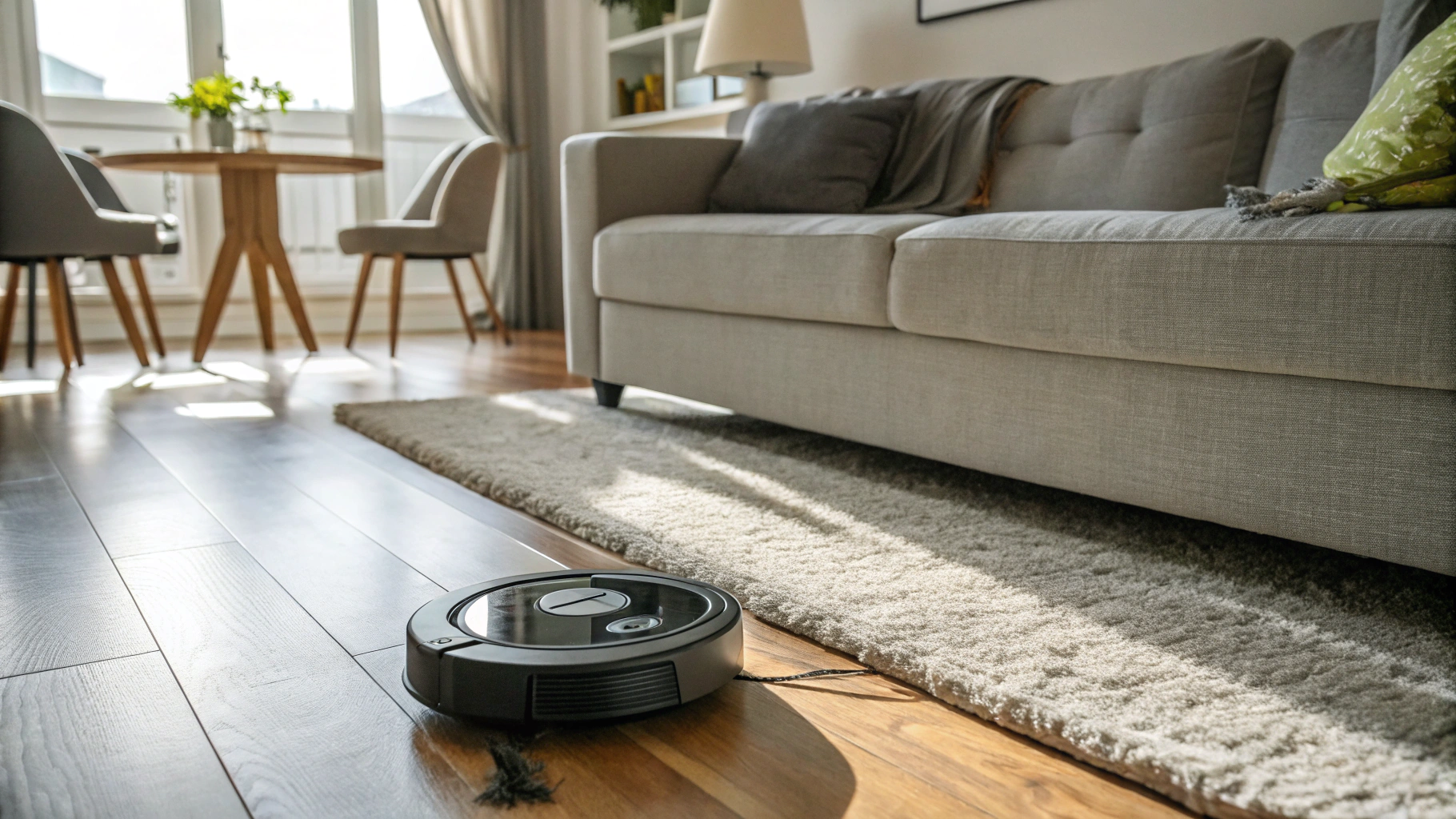 Robot Vacuum Stuck Under Couch