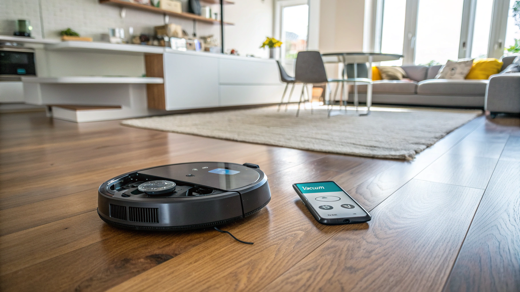 Robot Vacuum Effective Maintenance in Home Environment