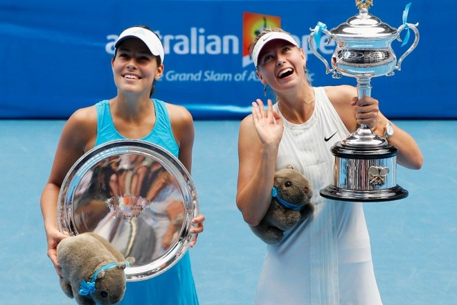 Ana Ivanović and Maria Sharapova