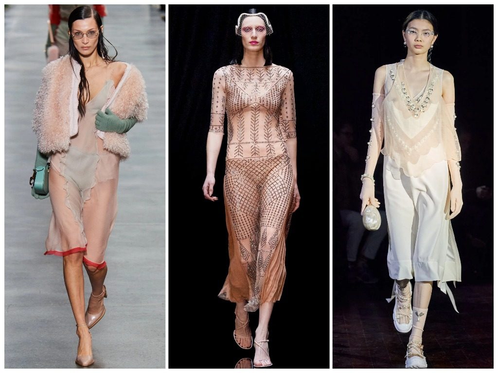 Fendi, Lanvin, Simone Rocha осень-зима 2022-2023