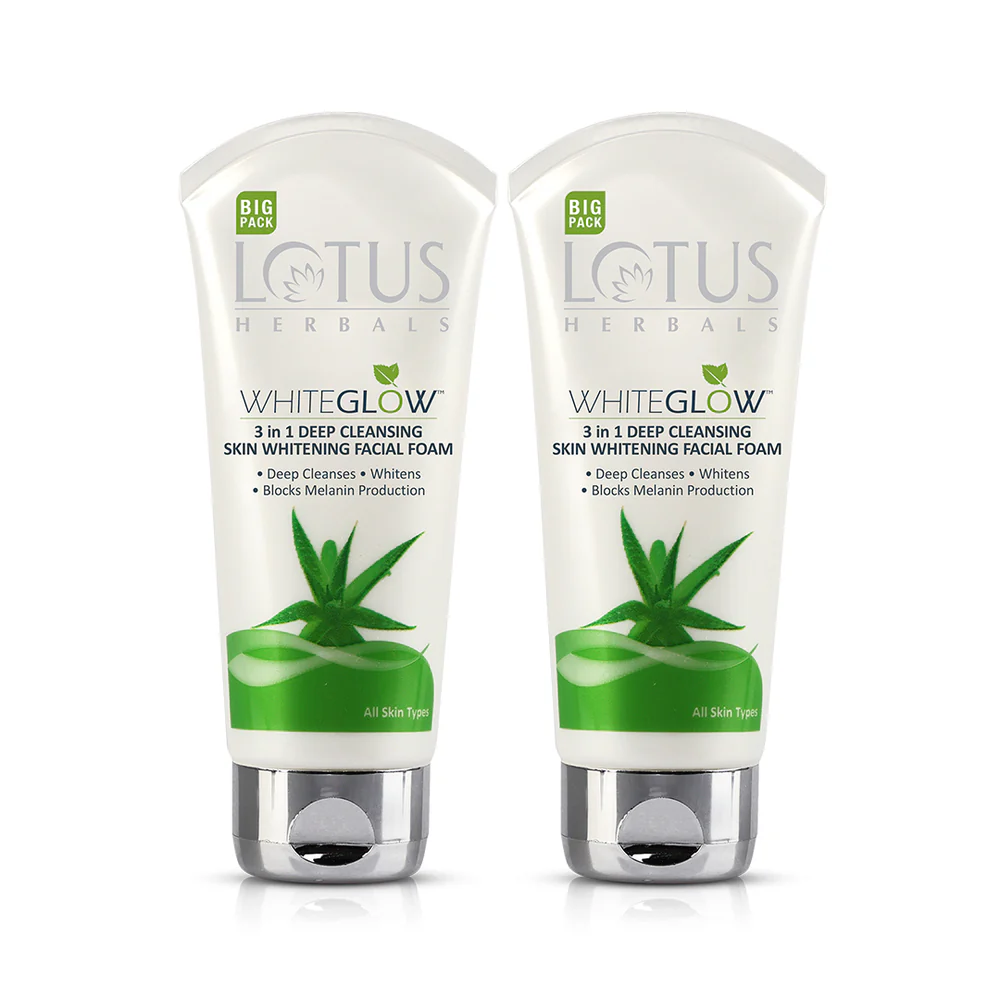 Whiteglow cleansing foam Big packs